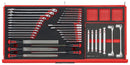 Teng Tools 631 Piece 7 Drawer Pro Foam Tool Kit Wagon -TCEMM631N