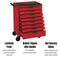 Teng Tools 8 Drawer Heavy Duty Roller Cabinet Tool Chest / Wagon - TCW808N