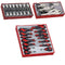 Teng Tools 173 Piece Complete Mixed Service Tool Kit With Black USA Tool Box - TC806NBK-USA3