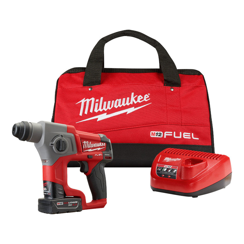 Milwaukee 2416-21XC M12 FUEL™ 5/8” SDS Plus Rotary Hammer Kit