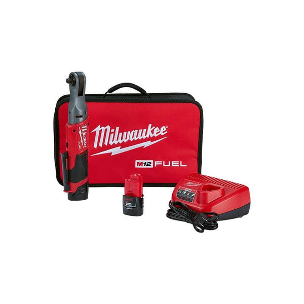 Milwaukee 2557-22 - M12™ FUEL™ 3/8" Ratchet 2 Battery Kit