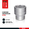 Teng Tools 1/2 Inch Drive 6 Point Metric Shallow Chrome Vanadium Sockets