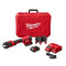 Milwaukee 2674-22C - M18™ Short Throw Press Tool Kit with PEX Crimp Jaws