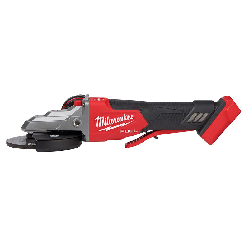 Milwaukee 2886-20 - M18 FUEL™ 5" Flathead Braking Grinder, Paddle Switch No-Lock