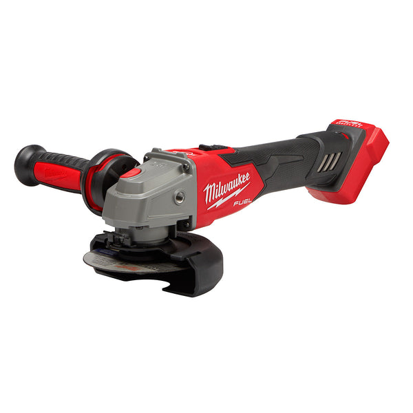 MILWAUKEE 2889-20 - M18 FUEL™ 4-1/2" / 5" Variable Speed Braking Grinder, Slide Switch Lock-On