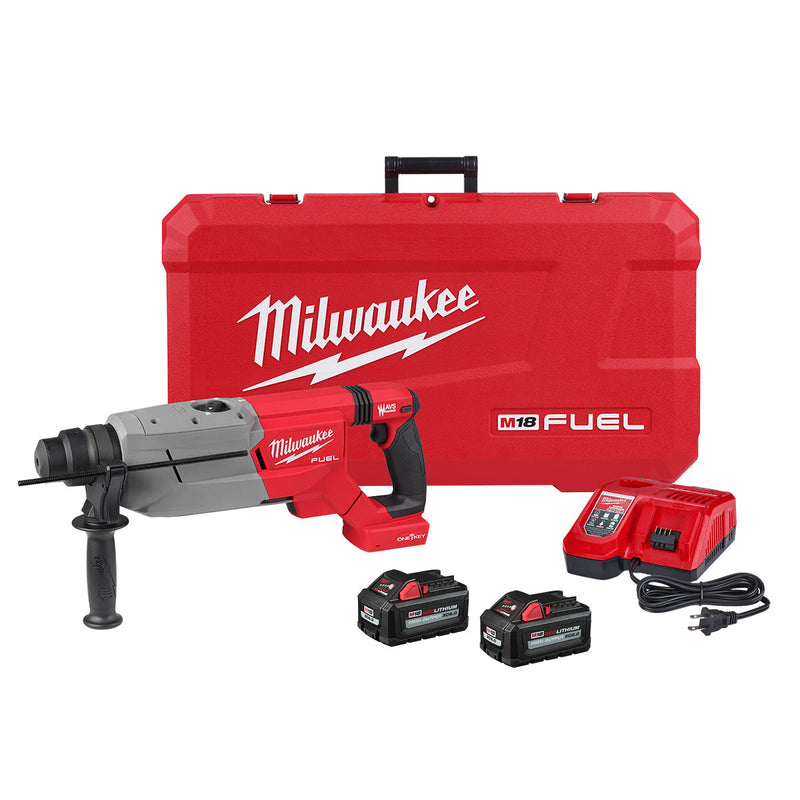 Milwaukee 2916-22 - M18 FUEL™ 1-1/4” SDS Plus D-Handle Rotary Hammer Kit w/ ONE-KEY™