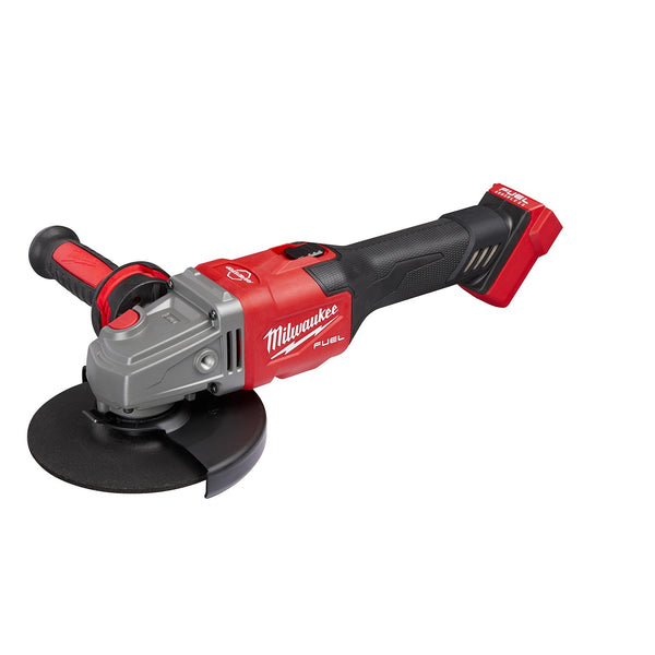 Milwaukee 2981-20 - M18 FUEL™ 4-1/2” - 6” Braking Grinder Kit, Slide Switch, Lock-On