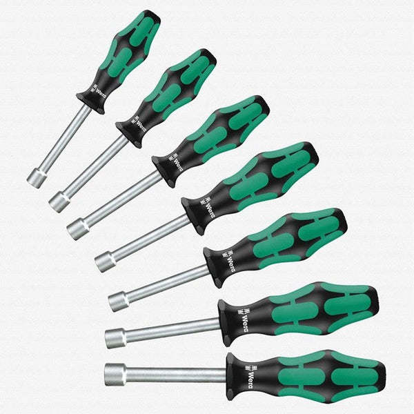 WERA 345230 - 7PC HOLLOW-SHAFT IMPERIAL NUT DRIVER SET