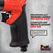 Teng Tools Pistol Style 13MM Chuck 450 RPM Left Right Hand Reversible Pneumatic Air Drill - ARD13