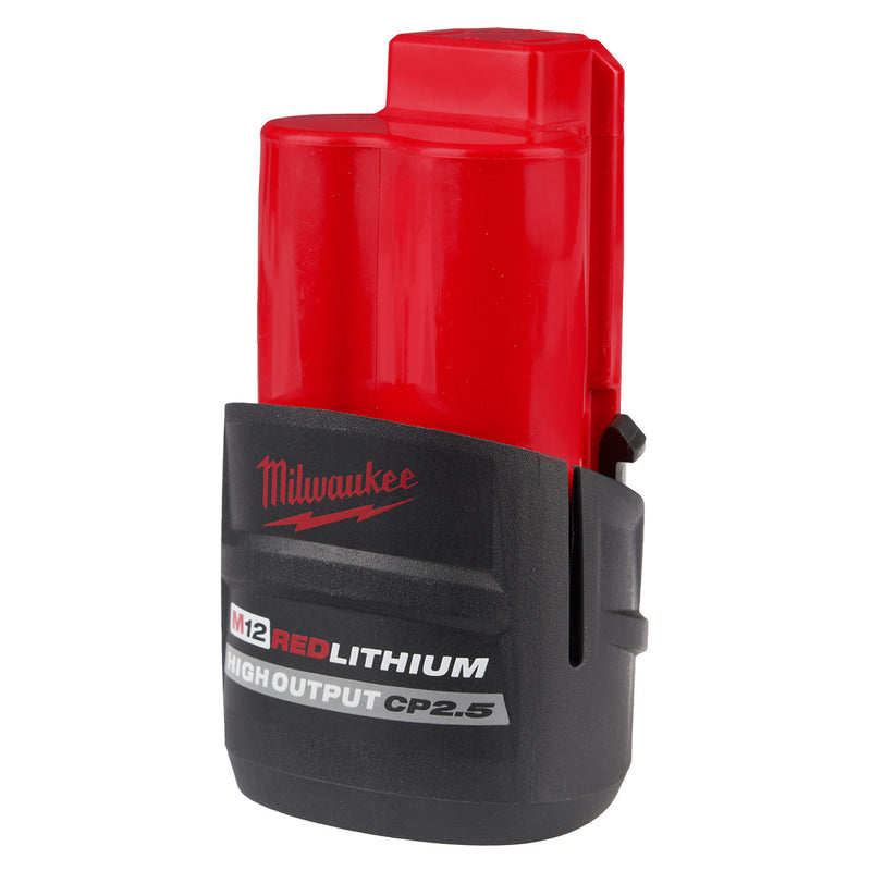 Milwaukee 48-11-2425 M12™ REDLITHIUM™ HIGH OUTPUT™ CP2.5 Battery Pack