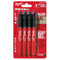 Milwaukee 48-22-3104 - 4pk Inkzall Black Fine Point Markers