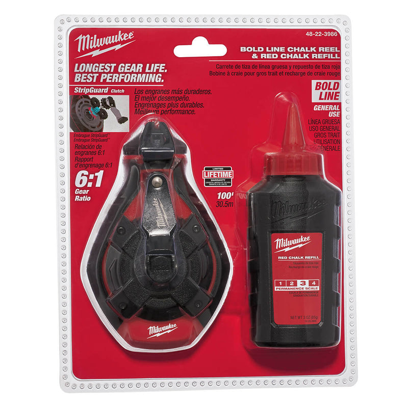 Milwaukee 48-22-3986 - 100' Bold Chalk Line