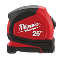 Milwaukee 48-22-6625 - 25ft Compact Tape Measure