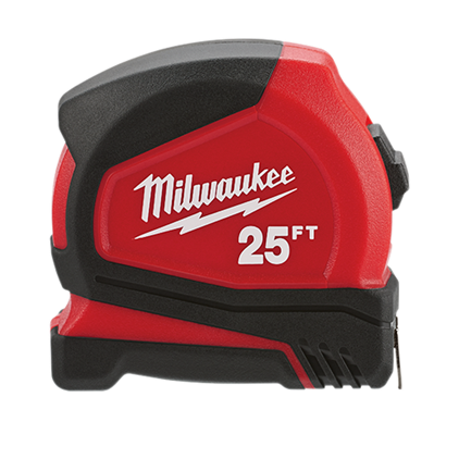 Milwaukee 48-22-6625 - 25ft Compact Tape Measure