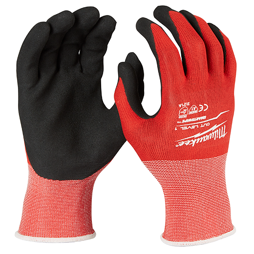 Milwaukee 48-22-8901B - Cut Level 1 Nitrile Dipped Gloves