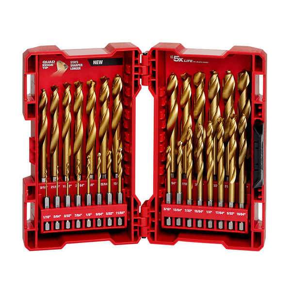 Milwaukee 48-89-4632 - SHOCKWAVE™ Titanium Drill Bit Set - 29PC