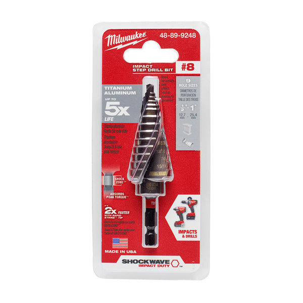 Milwaukee 48-89-9248 - SHOCKWAVE™ Impact Duty™ Step Bits