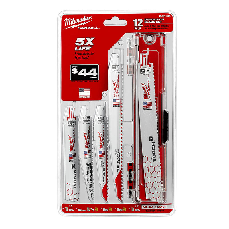 Milwaukee 49-22-3329 - 12PC ULTIMATE DEMOLITION KIT