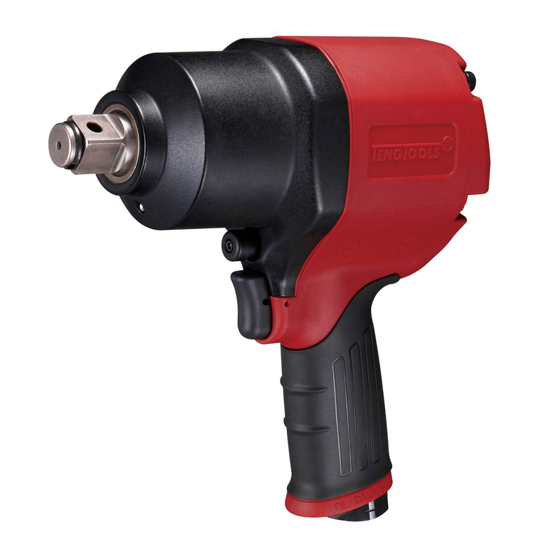 Teng Tools 3/4 Inch Square Drive Reversible High Torque Composite Air Impact Wrench Gun - ARWC34