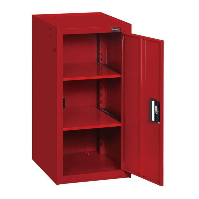 Teng Tools Two Shelf Secure Lockable Side Cabinet (For Teng Tools Roller Cabinets) - TCW-CAB03