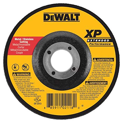 Dewalt DW8860 - XP METAL CUTTING WHEELS TYPE 27