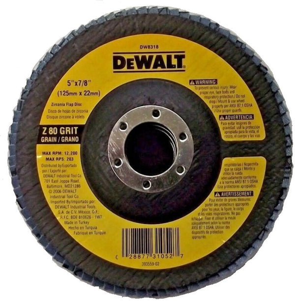 Dewalt DW8318 - HP FLAP DISCS TYPE 29