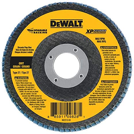 Dewalt DW8214 - XP WEARABLE BACKING FLAP DISCS TYPE 27