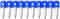 Powers Fastening Innovations 8-Millimeter Head 0.145 Diameter 10 Pin Mag for Pa351 and Dx460, 500 Per Box