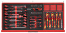 Teng Tools 631 Piece 7 Drawer Pro Foam Tool Kit Wagon -TCEMM631N