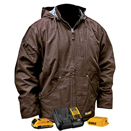 DEWALT DCHJ076ATD1 - Heated Tobacco Heavy Duty Work Jacket