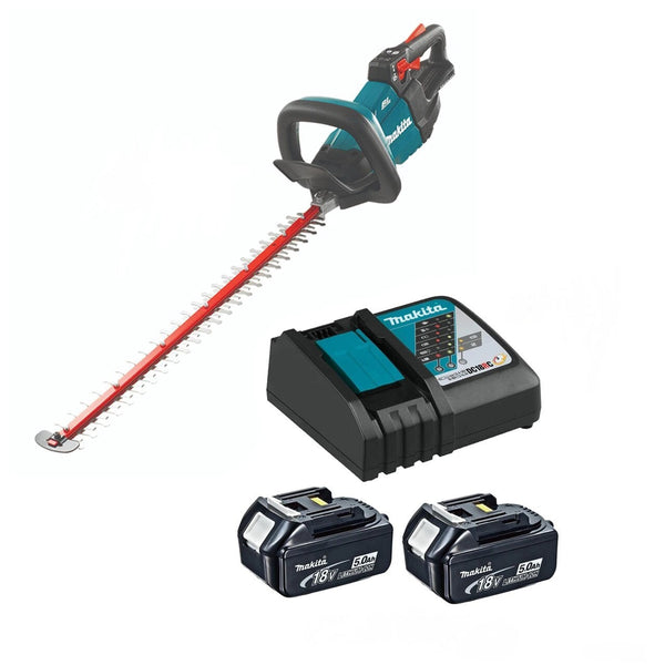 Makita DUH602RTE - 23-5/8" Hedge Trimmer Kit ( 5Ah x 2