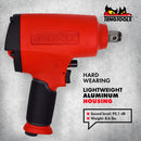 Teng Tools 3/4 Inch Square Drive Reversible High Torque Aluminum Air Impact Wrench Gun - ARWM34