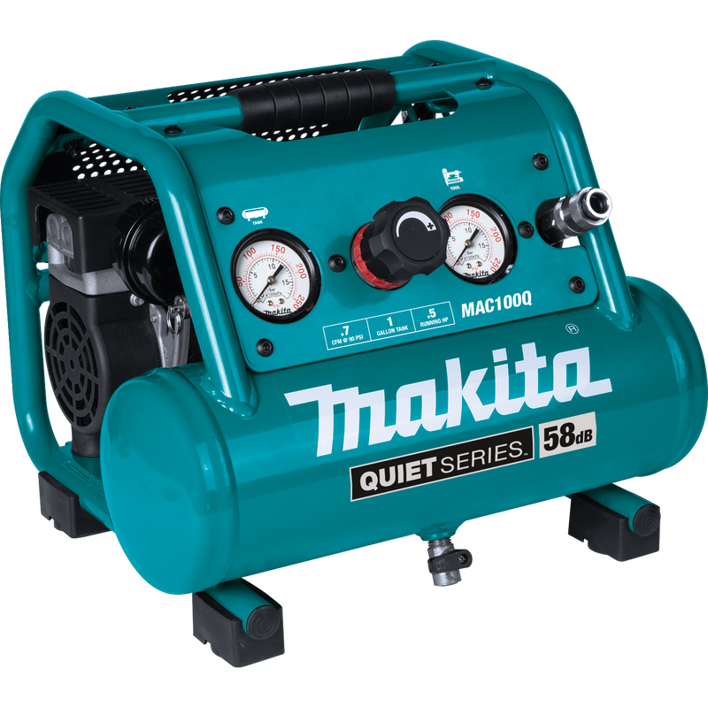 Makita MAC100Q - 1/2 HP 1 Gal Quiet Series Air Compressor