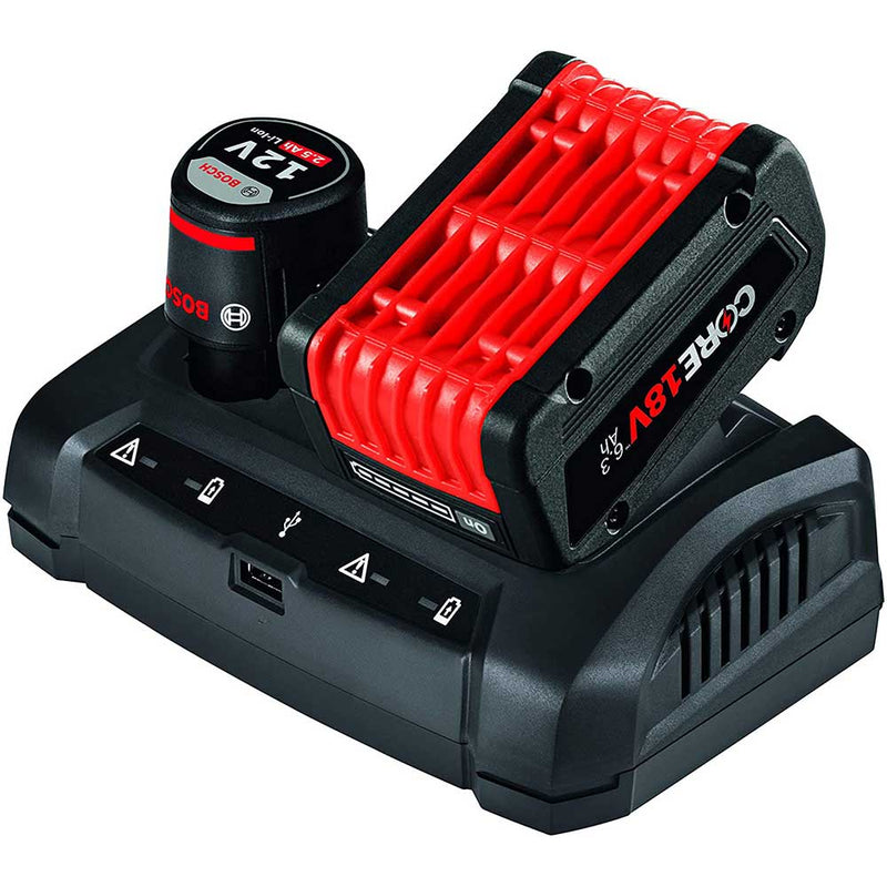 Bosch GAX1218V-30 12V/18V Max Lithium-Ion Dual-Bay Battery Charger