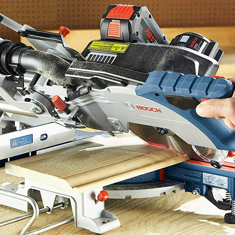 Bosch GCM18V-08N14 18V 8-1/2" Single Bevel Slide Miter Saw Kit w/ Battery