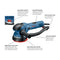 Bosch GET65-5N 5" Dual-Mode Random Orbit Sander