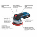 Bosch GEX18V-5N 18V 5" Brushless Random Orbit Sander - Bare Tool