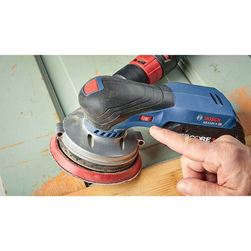 Bosch GEX18V-5N 18V 5" Brushless Random Orbit Sander - Bare Tool