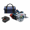 Bosch GKS18V-25GCB14 18V PROFACTOR 7-1/4" Strong Arm Circular Saw w/ 8Ah Battery