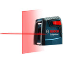 Bosch GLL30 30-foot Self Leveling Red Beam Cross Line Laser w/ Clamping Mount