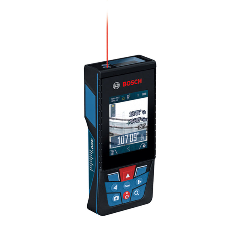 Bosch GLM400CL 400 Feet Blaze Outdoor Connected Laser Measure with Camera