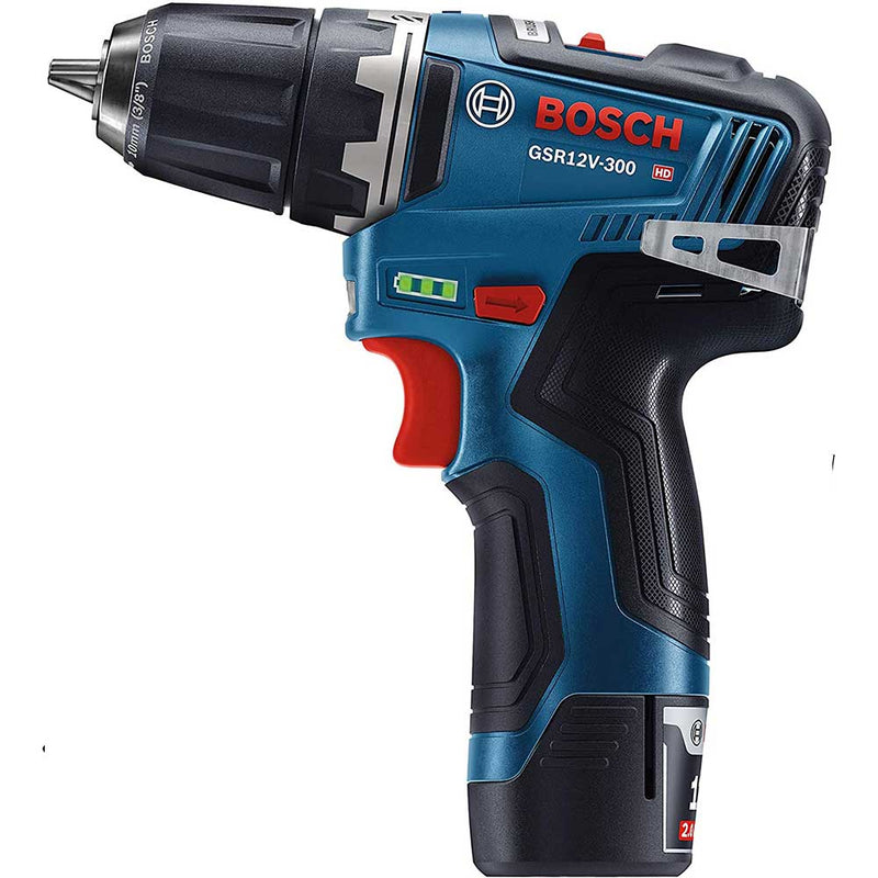 Bosch GSR12V-300B22 12V Max EC Brushless Cordless Drill/Driver Kit w/ Batteries