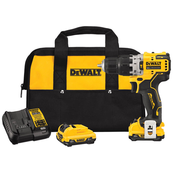 DEWALT DCD706F2 XTREME™ 12V MAX* BRUSHLESS 3/8 IN. CORDLESS HAMMER DRILL KIT