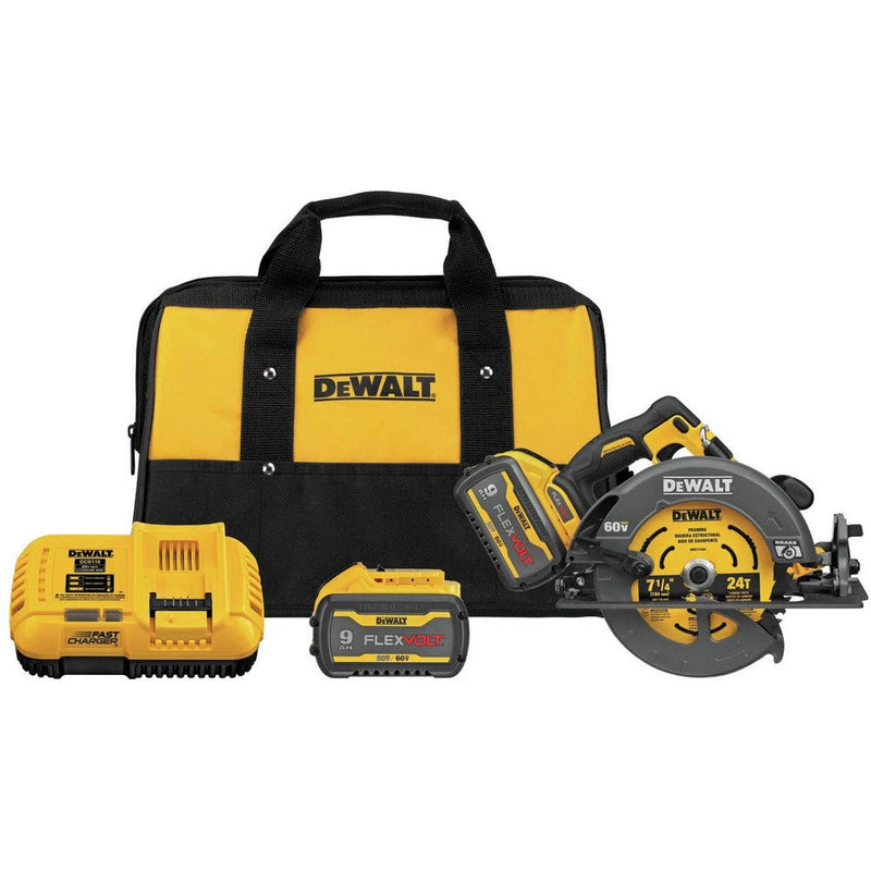 DEWALT - DCS578X2 - FLEXVOLT® 60V MAX* BRUSHLESS 7-1/4 IN. CORDLESS CIRCULAR SAW WITH BRAKE KIT