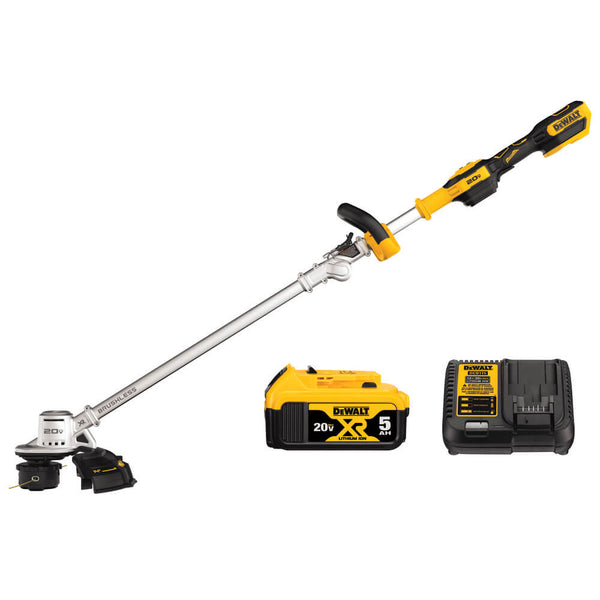 DEWALT DCST922P1 20V MAX* 14 IN. STRING TRIMMER KIT- FOLDING