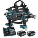 Makita DK0114G210 - 40V max XGT Brushless Cordless 2 Tool Combo Kit (2.5 & 4.0 Ah)