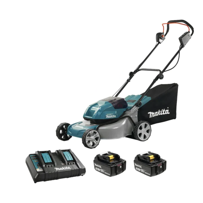 Makita DLM460CM2 - 18VX2 LXT (4AH) BL 18" LAWN MOWER KIT