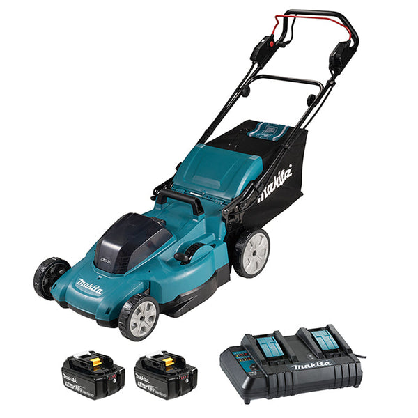 Makita DLM539CT2 - 18VX2 LXT (5AH) 21" SELF-PROPELLED LAWN MOWER KIT