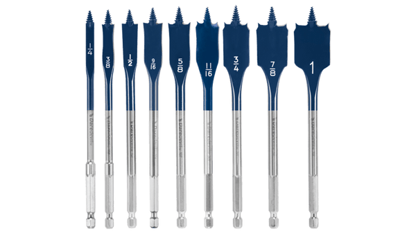 Bosch DSB5009 9 pc. Daredevil® Spade Bit Set