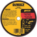 Dewalt DW8705 - 2 5 4 DIE GRINDER WHEELS TYPE 1